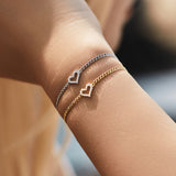 Close-up of VVS1 moissanite stones set in sterling silver