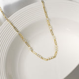 Stackable 3mm Round Moissanite Pendant Necklace in Sterling - Front View - FITINY Jewelry