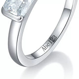 Detail of 18K gold plating on sterling silver band edge