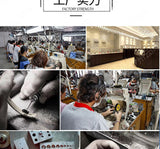 Lifestyle image of hands holding rings against sunset-lit window