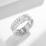 Top-down macro shot emphasizing precise stone alignment and symmetrical geometry