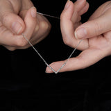 FITINY Princess Collection necklace displayed in branded matte gift box with fabric pouch