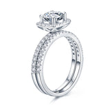 Detail shot of smooth interior band and engraved FITINY logo on inner shank