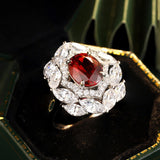 FITINY Organic Wave Collection ring displayed in signature matte gift box with ribbon