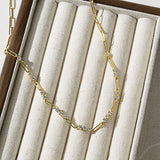 Stackable 3mm Round Moissanite Pendant Necklace in Sterling - Gift Box - FITINY Jewelry