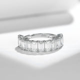 Top-down macro shot highlighting geometric precision and mirror-like polish of the ring