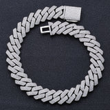 Back view of necklace showing secure lobster clasp closure