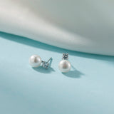 Detail of 18k gold-plated sterling silver post and back closure