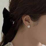 Natural Freshwater Pearl Stud Earrings, 5A No Blemish, S925 Sterling Silver, Hypoallergenic High Luster Jewelry Gift for Her - FITINY Jewelry