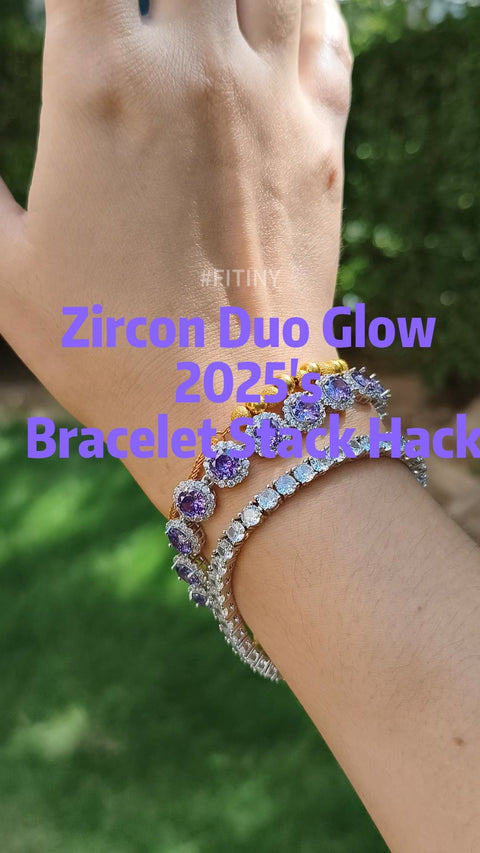 Truco para combinar pulseras Zircon Duo Glow 2025