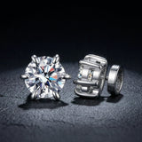 S925 Magnetic Moissanite / CZ Stud Earrings – fitiny