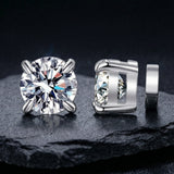 S925 Magnetic Moissanite / CZ Stud Earrings – fitiny