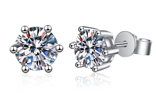 Moissanite Stud Earring Sizing: Diameter & Comfort Fit Guide