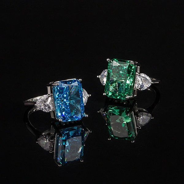 A Little Fire, A Lot of Color: Styling a Multicolor Ice Flower Cut Ring - FITINY Jewelry