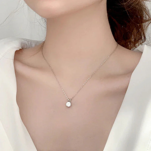 Elevate Your Everyday with the Timeless Elegance of Our Moissanite Pendant - FITINY Jewelry