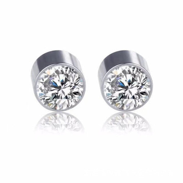 Color Your Sparkle: Discover the Magic of Multicolor Magnetic Stud Earrings