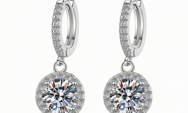 Moissanite Earring Sizing: How to Measure for the Perfect Drop Length at Home