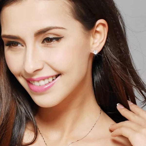 Elevate Your Everyday Elegance: The Timeless Appeal of Moissanite 6-Prong Stud Earrings