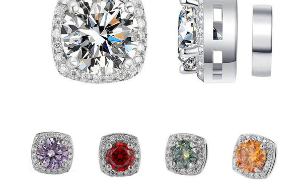 Moissanite Stud Earring Sizing: Diameter & Comfort Fit Guide
