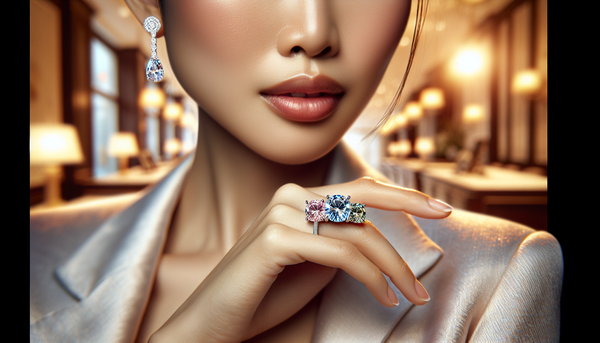 When Color Becomes Confidence: The Magic of Multicolor Moissanite