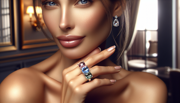 When Color Catches Light: The Moissanite Moment