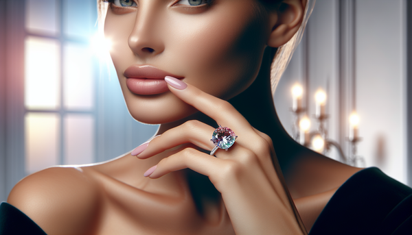 Radiant Expressions: The Magic of Multicolor Moissanite