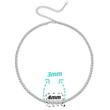 Lifestyle shot of necklace styled with casual outfit and natural lighting