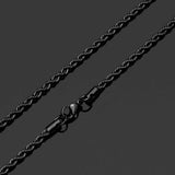 Necklace shown with pendant attachment point highlighted