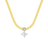 Yellow Gold Plated 38 + 7 cm Variant