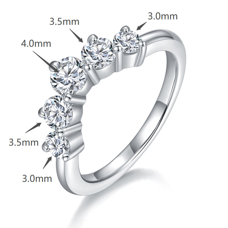 V-Shape Stackable Ring US 4.5 Variant