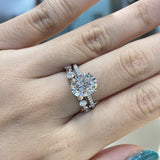 Ring placed on a velvet jewelry box inside elegant FITINY branded packaging