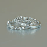 Hand model wearing the ring while typing — demonstrating everyday comfort and wearability