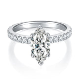 4ct Custom Moissanite 5 Variant