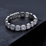 Studio lighting close-up of zirconia sparkle under directional light