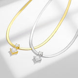 White Gold Plated 38 + 7 cm Variant