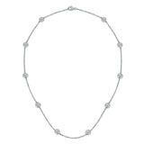 Necklace 40 cm White Gold Variant