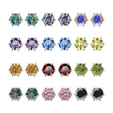 S925 Colorful Moissanite & CZ Classic 6-Prong Stud Earrings For Men Women Gift, 10 Color 0.5-2ct D-Grade VVS Certificated Moissanite Sterling Silver Studs