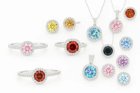 Colorful Moissanite