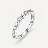Bubble Stack Engagement Ring – product photo [FITINY]