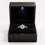 S925 Classic 6-Prong Moissanite Engagement Ring – in the FITINY gift box [FITINY]