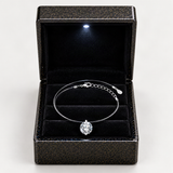 Sterling Silver Moissanite Pendant Necklace – in the FITINY gift box [FITINY]
