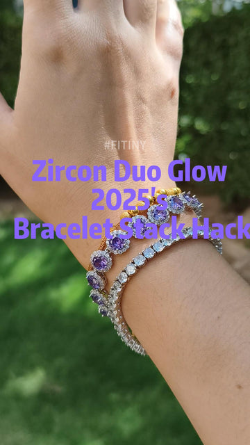 Zircon Duo Glow 2025's Bracelet Stack Hack