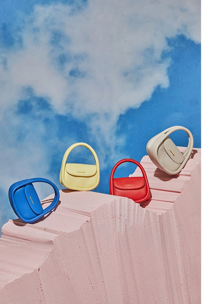 Amazing Song soft European bag medium women's spring and summer macaron handbag