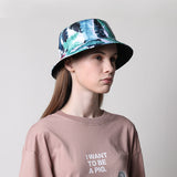 Bucket Hat Unisex Trendy Lightweight Outdoor Hot Fun Summer Beach Vacation Caps