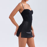 Diamond Chain Slip Dress