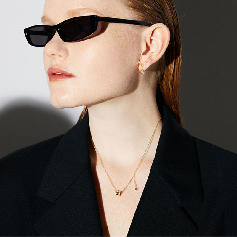 Light luxury niche high-end design sense collarbone necklace