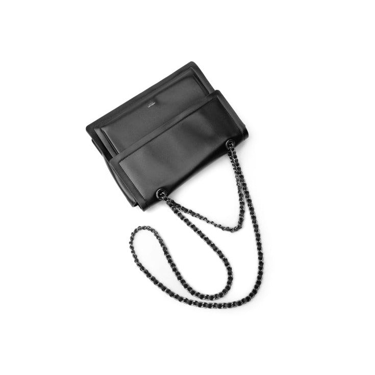Large Capacity Chain Leather Shoulder Bag