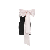 Bow bandeau dress