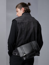 Men's messenger bag vintage casual large capacity multi-function bag shoulder bag