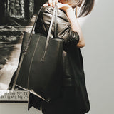 Leather Tote Handbag Women Shoulder Bags